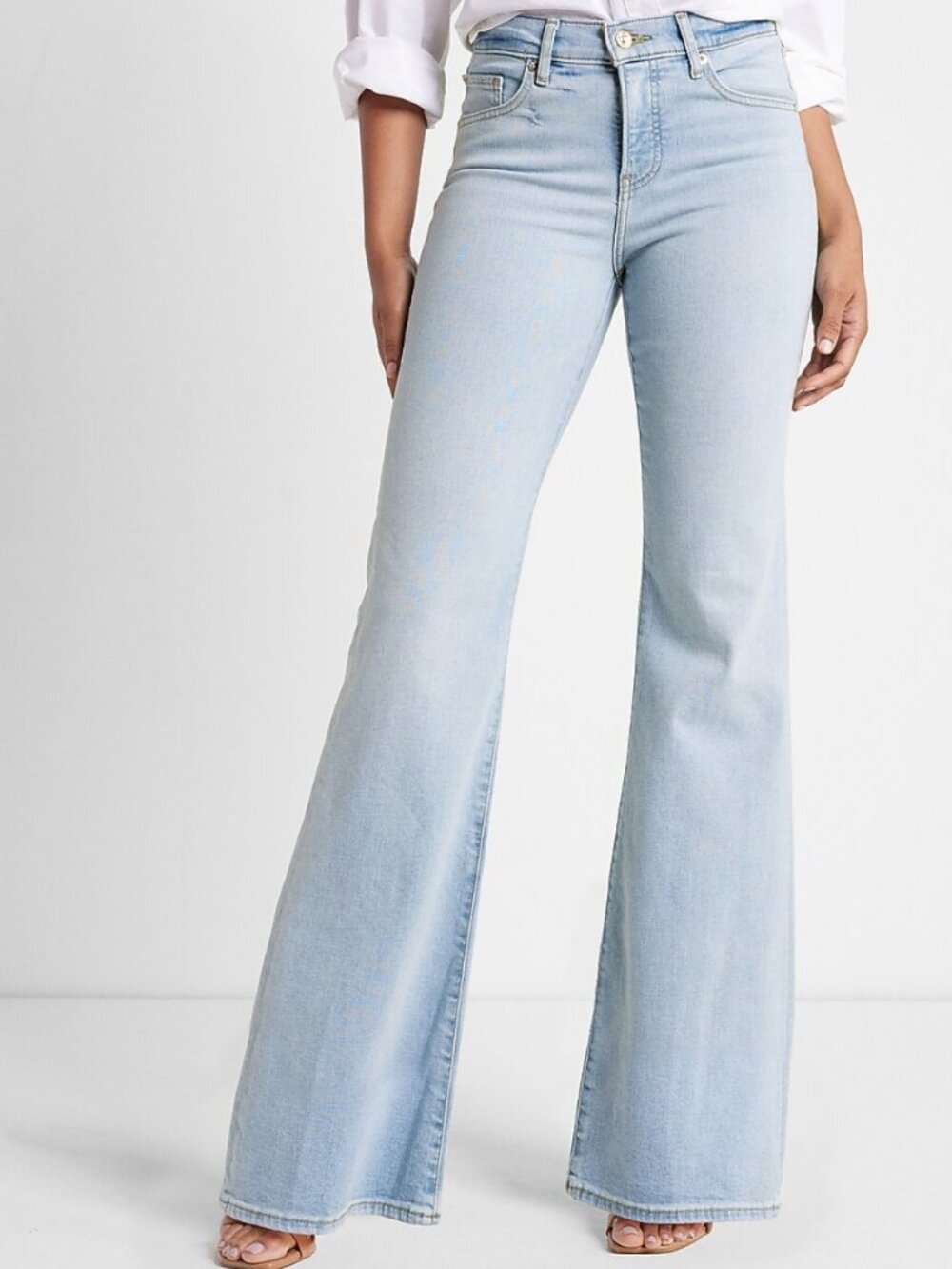 EXPRESS 70's FLARE FLEXX HYPER STRETCH JEANS
